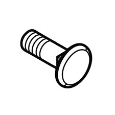 Makita 251586-9 Flat Head Square Neck Bolt M6, 4100KB