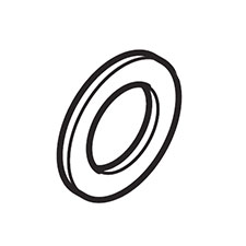 Makita 253380-5 Flat Washer 13, HR1840