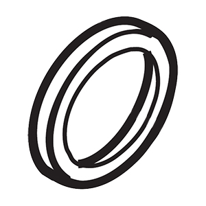 Makita 253569-5 Cup Wahser 14