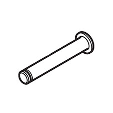 Makita 256536-9 Flat Fillister Hd Pin 6, LXRH01