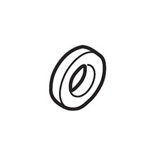 Makita 257321-3 Ring 8, HR2641