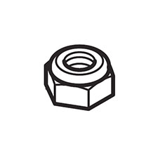 Makita 264027-6 Hex Lock Nut M6-10, AN935H