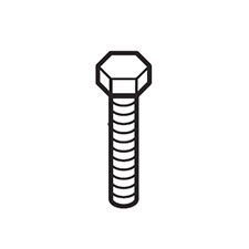 Makita 265254-8 Hex. Bolt M8X44, 7104L