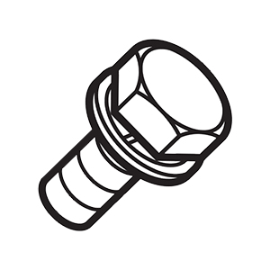 Makita 265508-3 Hex Bolt M10X25, MT240