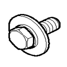 Makita 265577-4 Hex Hd Bolt M6X16 EBH/BHX2501