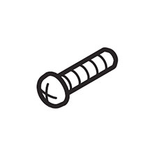 Makita 265638-0 Pan Head Screw M4X16 W/wr, XNB02