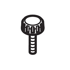 Makita 265774-2 Thumb Screw M4X19, RP1800