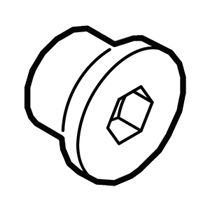 Makita 265A576 Hex. Socket Head Bolt M10X7, XPG01