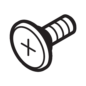 Makita 265A60-7 Pan Head Screw M5X14, XSH10