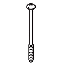 Makita 266568-8 Tapping Screw 5X80, HR4013C