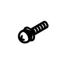 Makita 266808-4 P.h.screw M5X12 W/wr