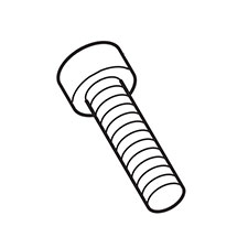 Makita 266914-5 Hex. Socket Head Bolt M8X30, AN935H