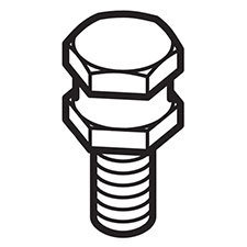 Makita 266996-7 Collar Bolt M10X20, LW1400