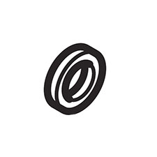 Makita 267234-0 Flat Washer 8, HM1304B