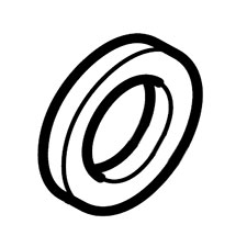 Makita 267430-0 Flat Washer 10, EA3201S