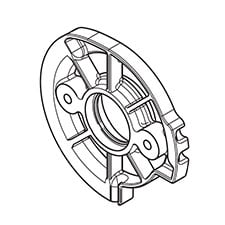 Makita 310533-0 Anglar Plate, EN4950H