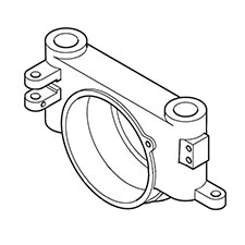 Makita 310568-1 Front Housing, 7104L