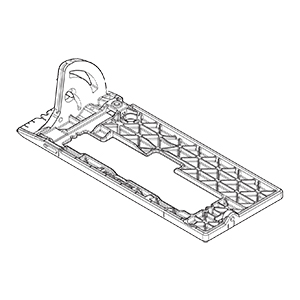 Makita 312A90-0 Base, GSR01