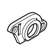 Makita 317671-9 Bearing Box, KP312