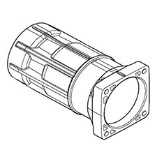 Makita 318458-2 Barrel, HM1317CB
