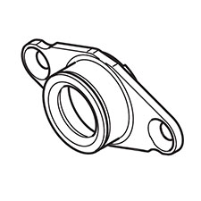 Makita 318660-7 Bearing Box, SH01W