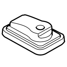 Makita 319395-3 Retainer Plate, EB7660