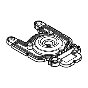 Makita 319802-6 Crank Cap, HR3011FC