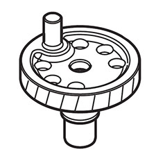 Makita 325734-7 Crank Shaft 17.5