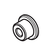 Makita 326112-4 Collared Sleeve 4, RJ01W