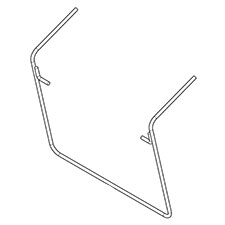 Makita 326118-2 Rear Bag Rod