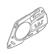 Makita 326647-5 Chain Brake Cover, EA5600F