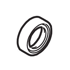 Makita 326888-3 Ring 10, HR1840