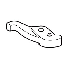 Makita 331162-6 Lever C, 7104L