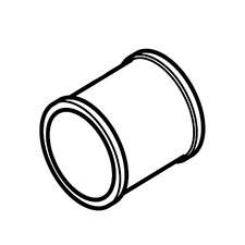 Makita 331937-3 Exhaust Port Spacer, BBX7600