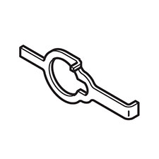 Makita 344890-4 Shaft Lock, 5402NA