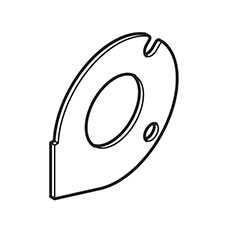 Makita 345320-8 Blast Disk, KP312