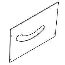 Makita 345635-3 Base Front Cover, 2704