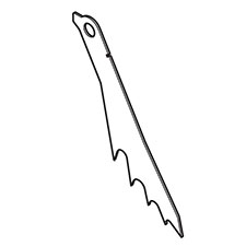 Makita 345939-3 Finger, 2705