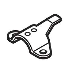 Makita 346263-7 Protector Clamp, EM4251CA