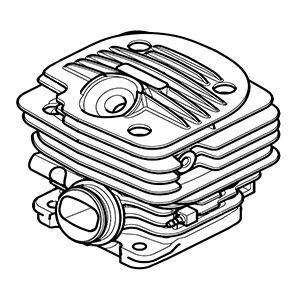 Makita 346761-1 Crankcase Gasket, Dolmar, PS-35