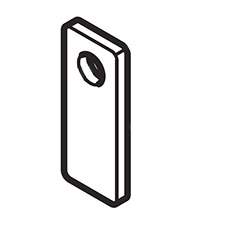 Makita 346778-4 Plate B, XNB01