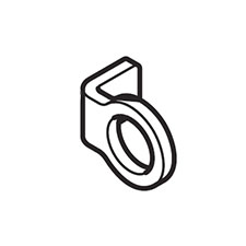 Makita 347054-9 Contact Top Stopper, AN635H