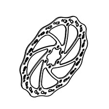 Makita 347208-8 Brake Disc, XUC01