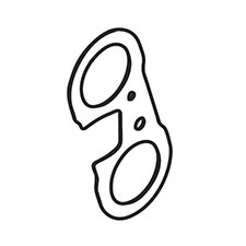 Makita 347222-4 Front Arm Plate, LS1019L