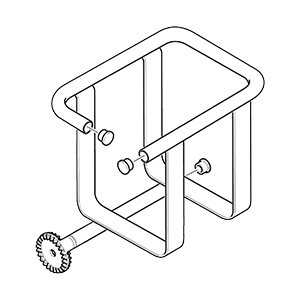 Makita 394-365-310 Tank Holder,black, DT2000