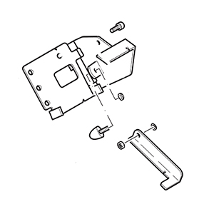 Makita 394-366-242 Mounting Plate, DT2010