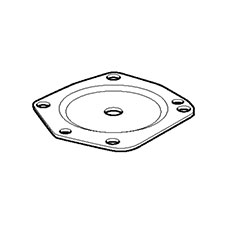 Makita 394-150-120 Diaphragm Cover, DPC7300