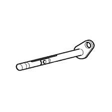 Makita 394-150-250 Choke Shaft, DPC7300