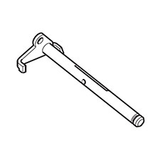 Makita 395-151-130 Throttle Shaft, DPC7331