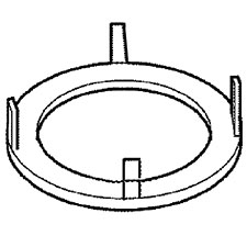 Makita 410509-8 Baffle Plate, HM0810B
